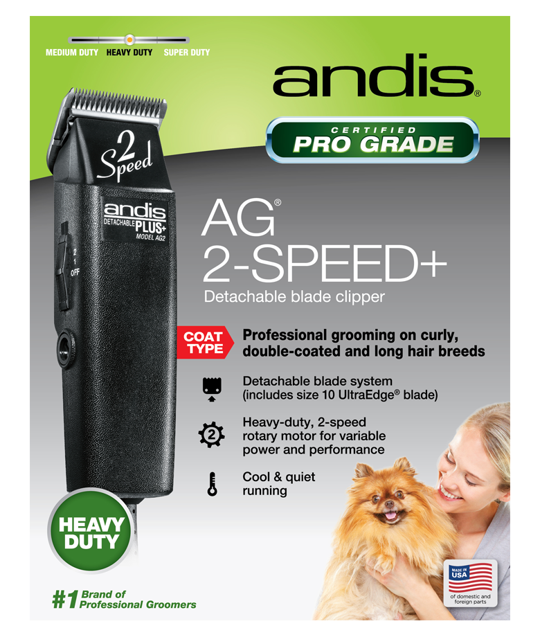 AG2 2Speed Clipper with Detachable Blade San Diego Saddlery