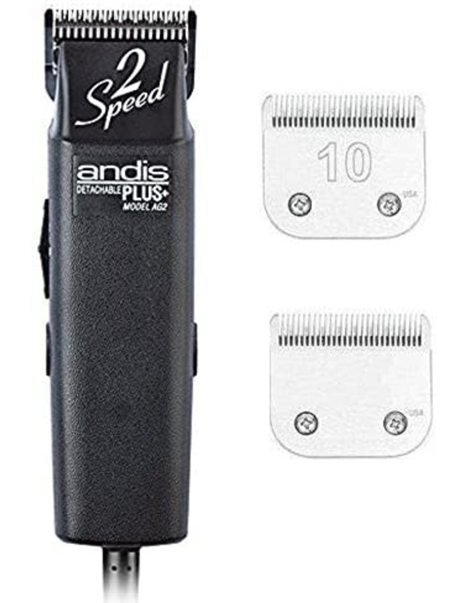 Andis AG2 2-Speed Clipper with Detachable Blade Black