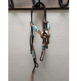Dale chavez  turquoise Futurity bling Headstall