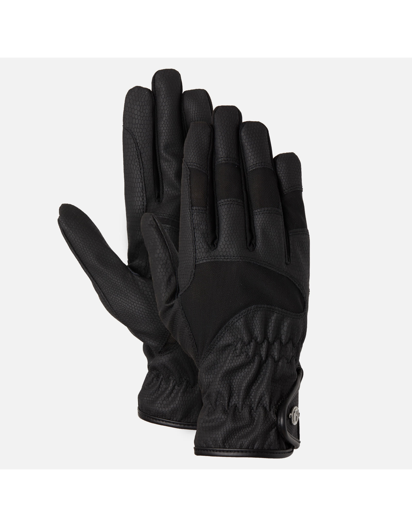 B Vertigo Flex Mesh Riding Gloves Black