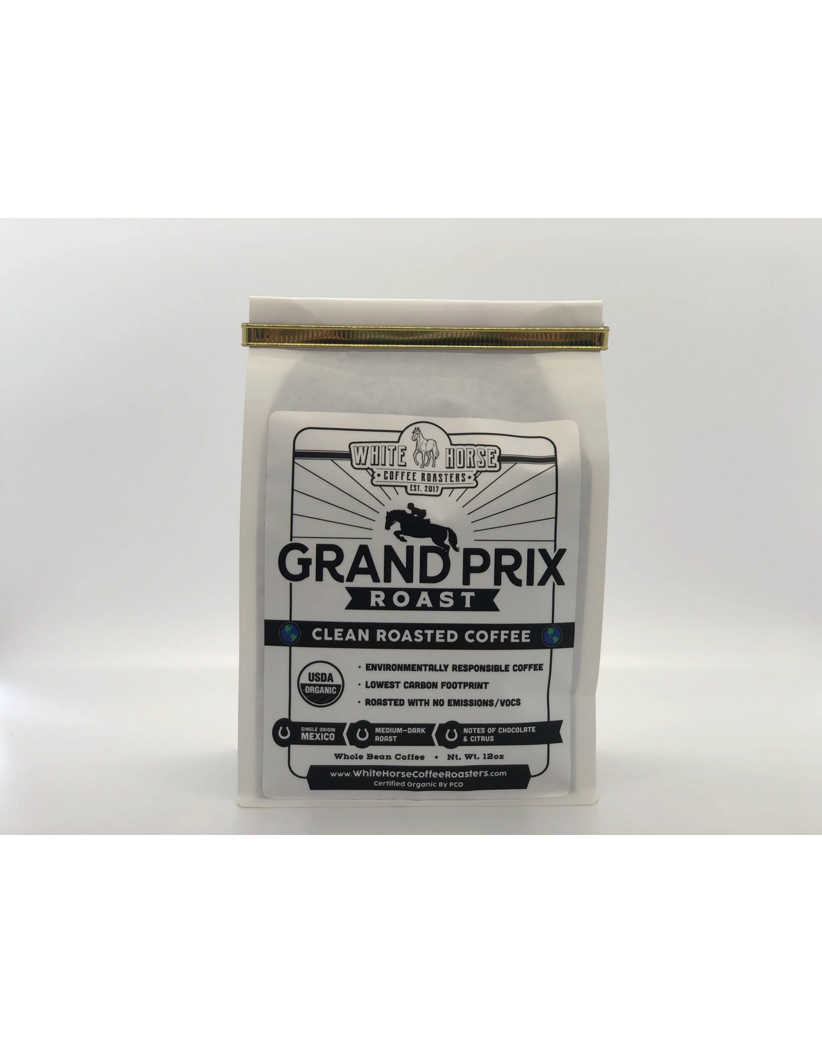 Grand Prix Roast Whole Bean Coffee 12oz. Bag