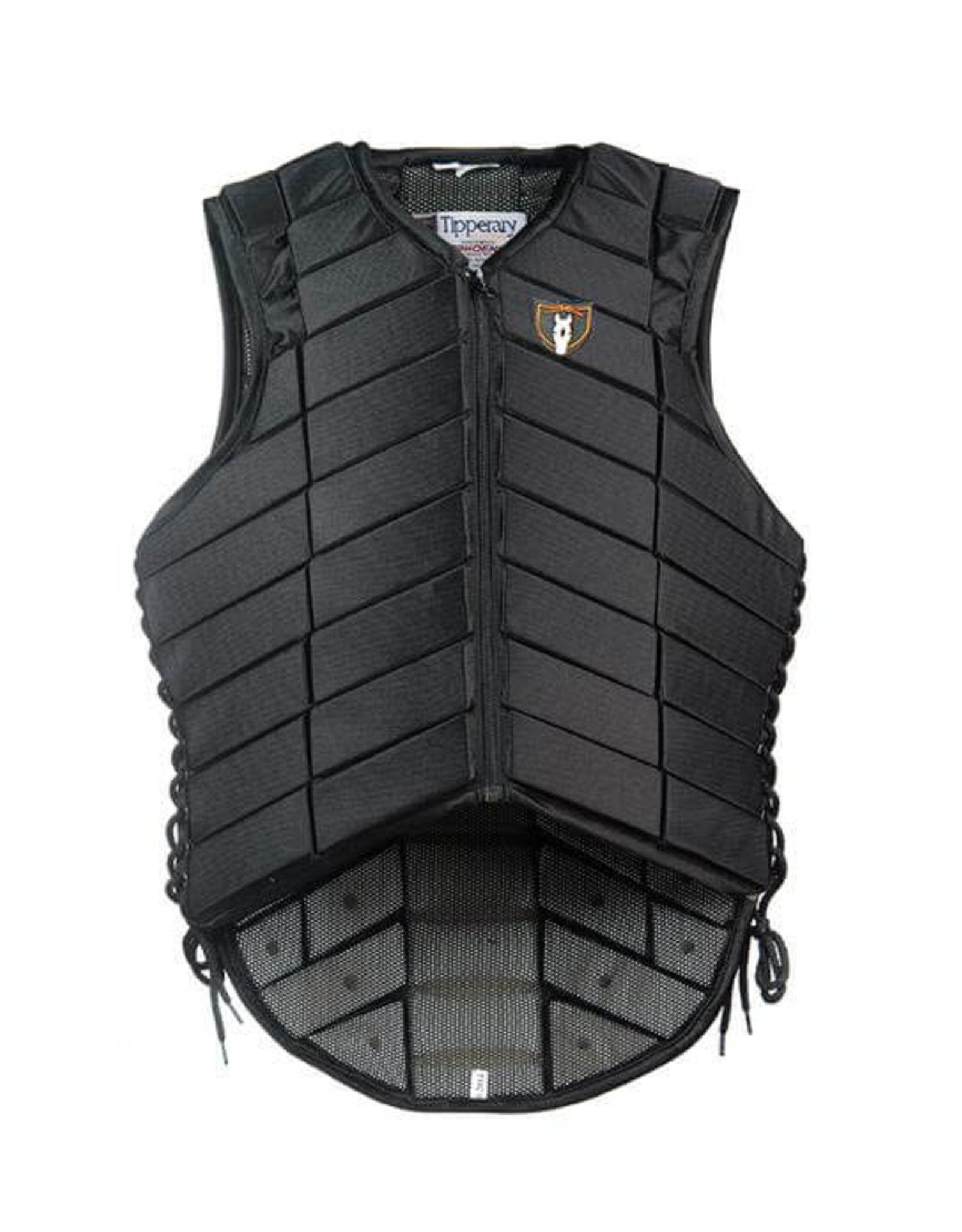 Milageto Horse Riding Protective Vest - Shock Absorption Equestrian Safety Gear Black