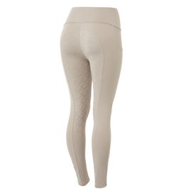 Horze Gillian Silicone Full Seat Tights Roasted Cashew