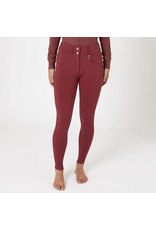 Horze Ingrid Womens Full Seat Breeches Merlot