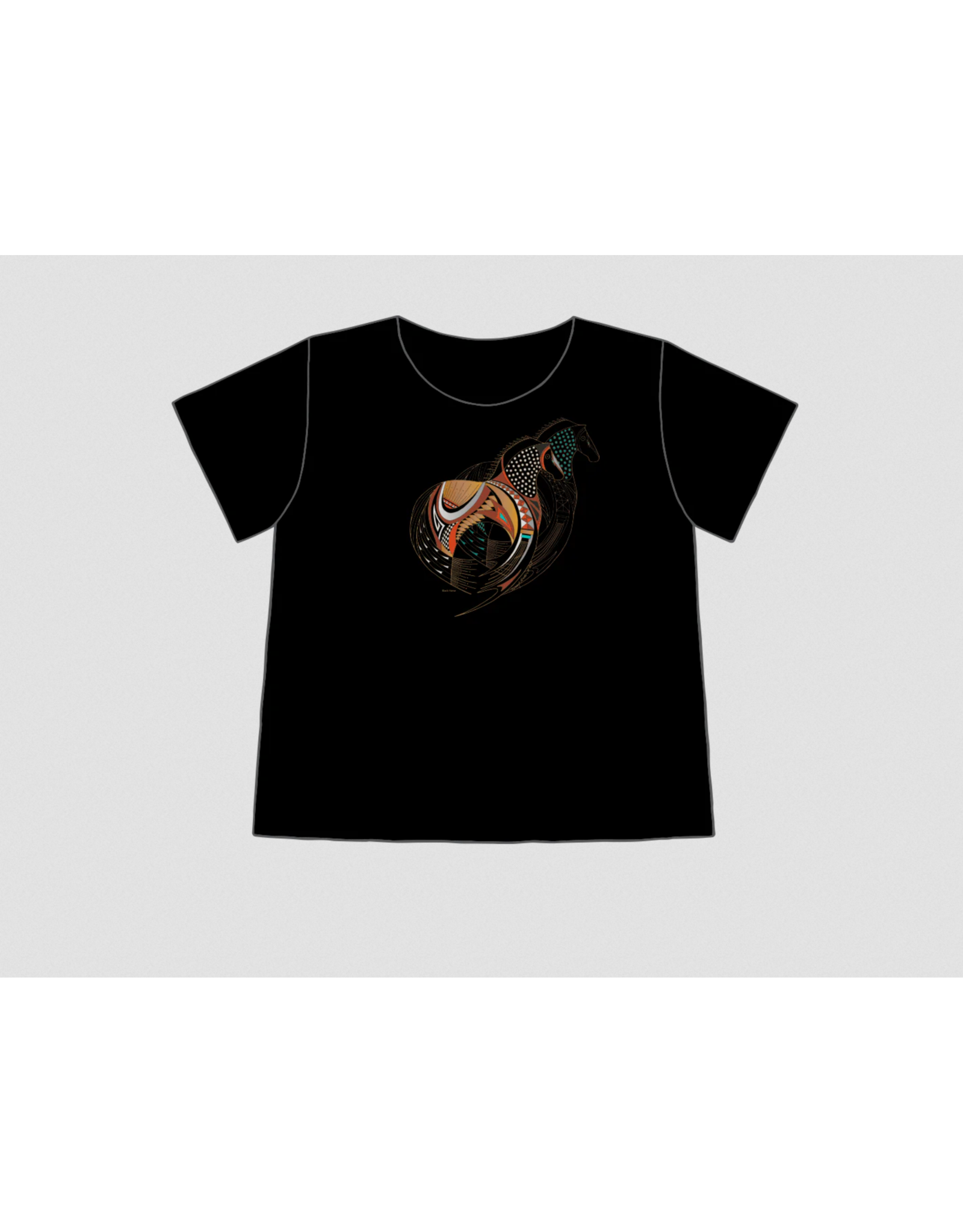 Sabaku Black Horse Midnight Tee