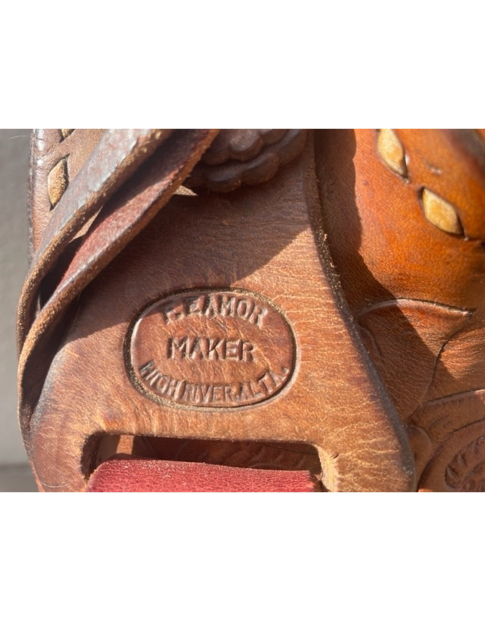15.5 Eamor Western Full Quarter Horse Bars San Diego Saddlery