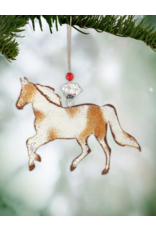 Ornament Brindle horse