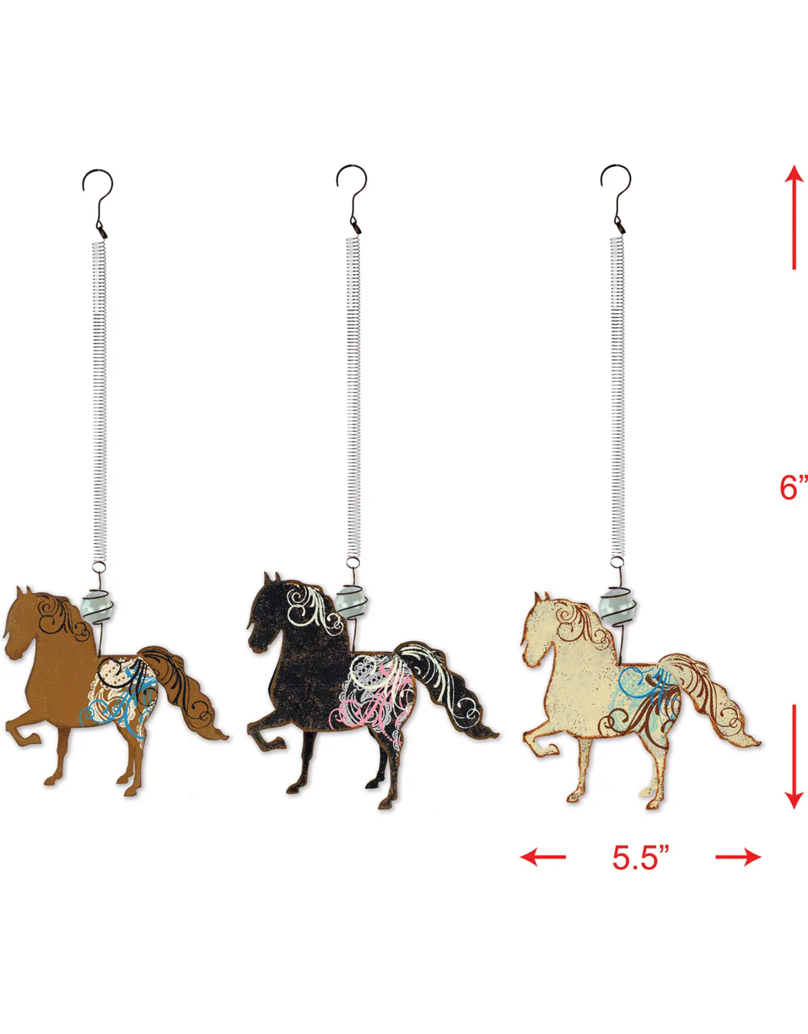 Ornament Cowboy Horse Trot Bouncy