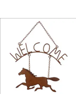 Horse Welcome Sign