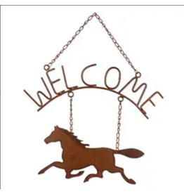 Horse Welcome Sign