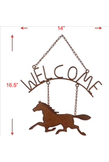 Horse Welcome Sign