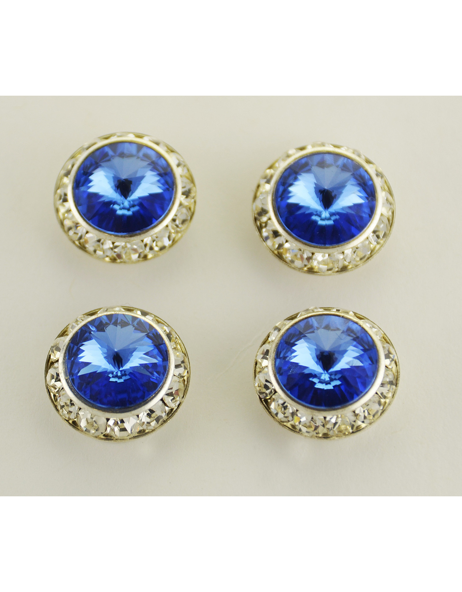 Number Magnets HTP405 with Preciosa Blue Stones
