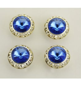Number Magnets HTP405 with Preciosa Blue Stones