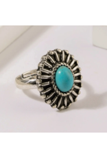 Western Concho Set Ring