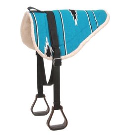 Tough 1 Bareback Pad Navajo Teal/Black/Cream