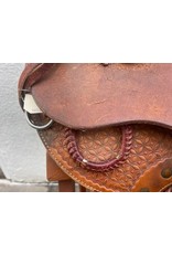 Custom Dan Mayer Ranch Saddle/Bucking Rolls, 16" Seat 7" Gullet