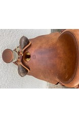 Custom Dan Mayer Ranch Saddle/Bucking Rolls, 16" Seat 7" Gullet