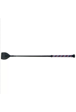 Jump Bat Black with Grey Red Black Rubber Grip Handle 20.25"