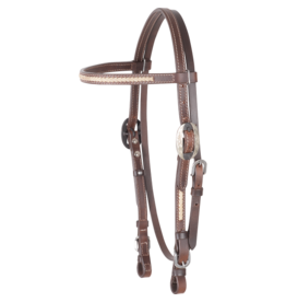Cashel Rawhide Browband Headstall Laced