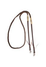 Cashel Roping Reins Braided with Rawhide