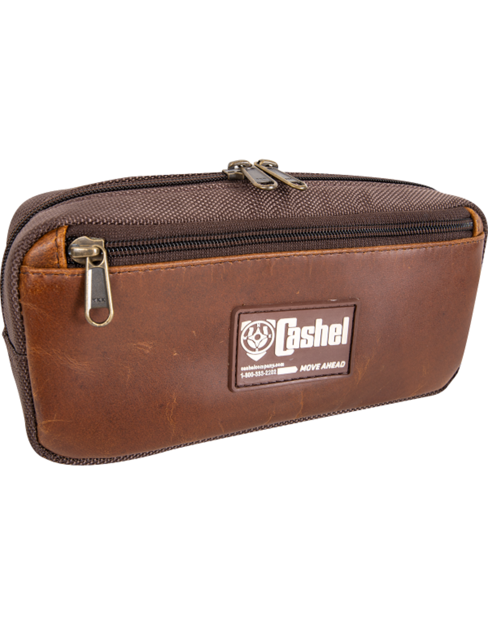 Cashel Pommel Saddle Bag Distressed Leather