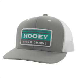 Hooey Brands Hat Horizon Grey, White and Turquoise
