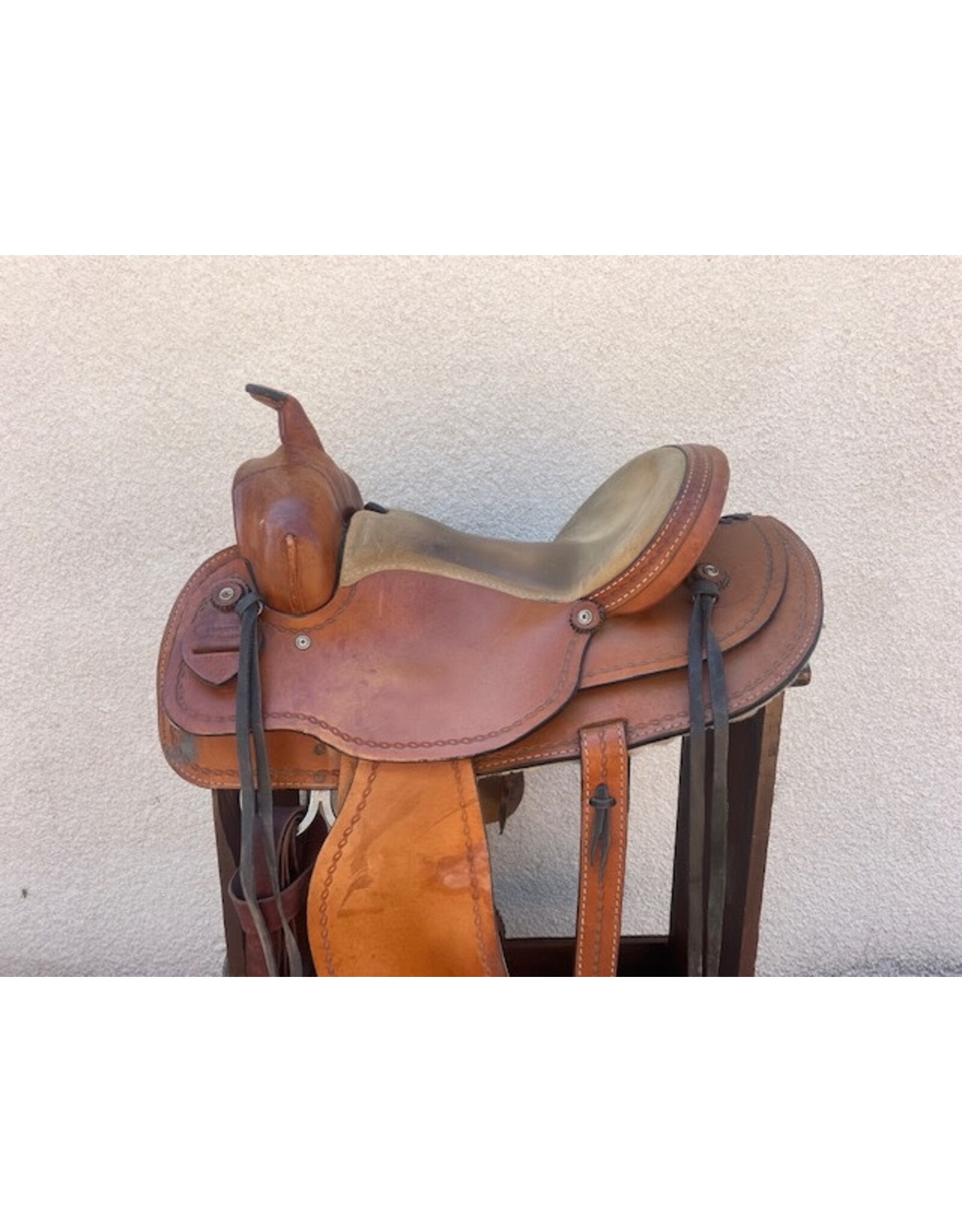 Dakota Western saddle, 15", Full quarter Bars