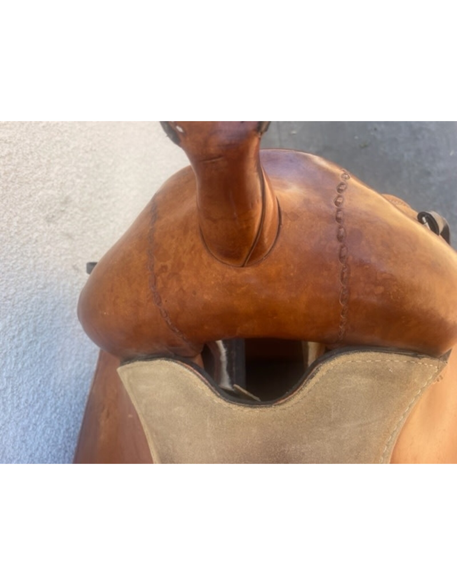 Dakota Western saddle, 15", Full quarter Bars