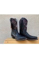 New Ariat Womens Black "Tombstone" Western Boots  sz 9.5  B med