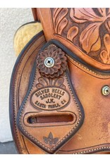 Silver Heels Western Saddle 15" Full Quarter Horse Bars
