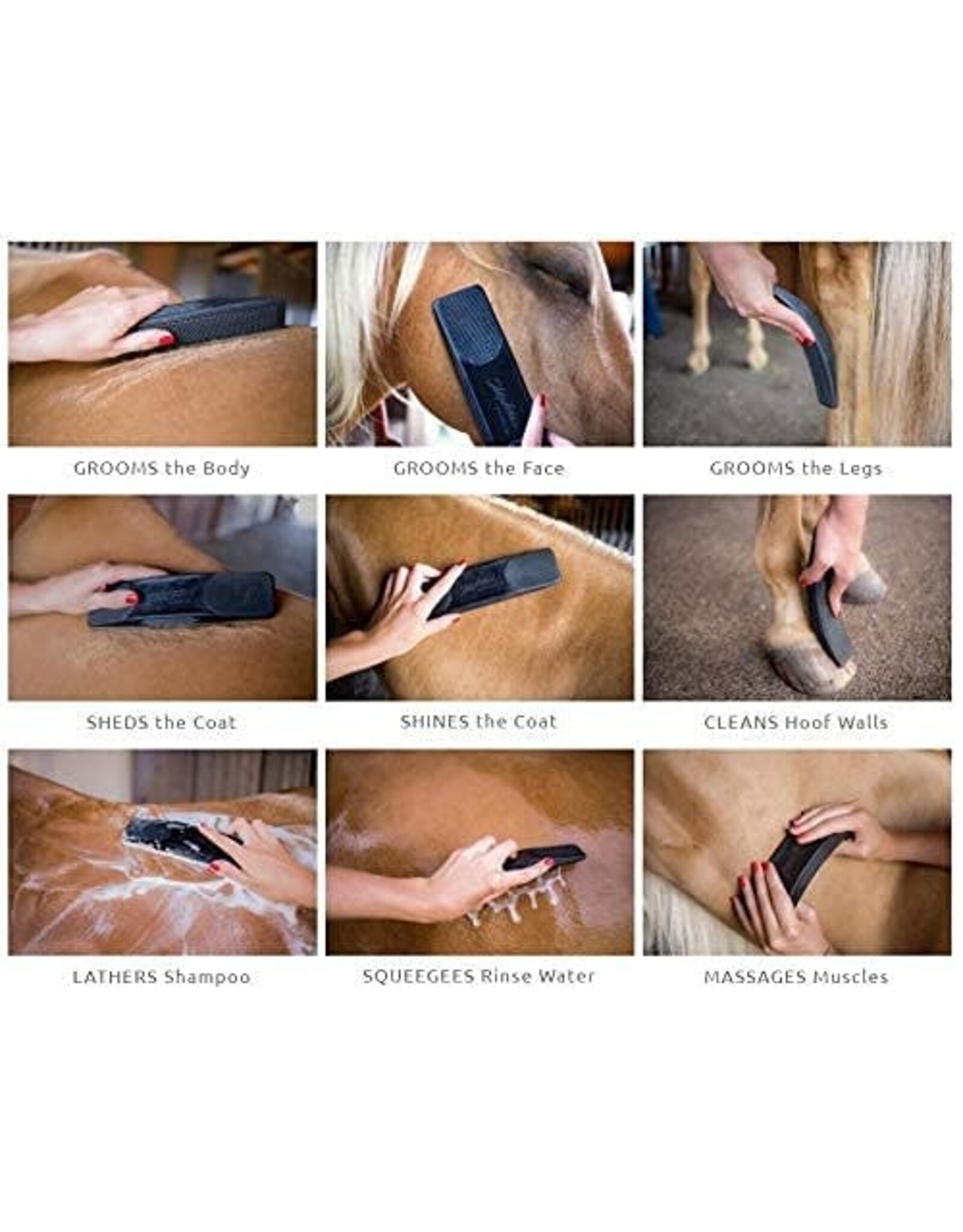 StripHair Gentle Groomer Original for Horses