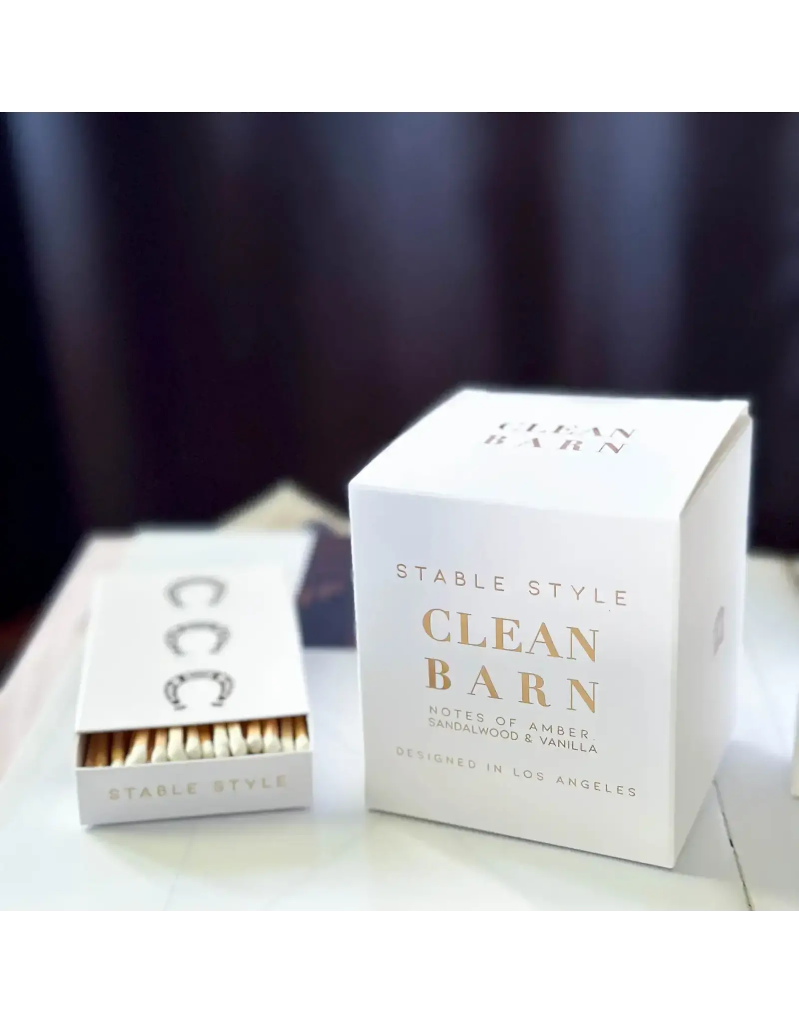 Clean Barn Soy Wax Candle San Diego Saddlery