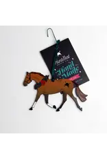 Chestnut Pony - Equestrian Horse Christmas Tree Ornament