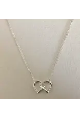 Carol Young Silver English Saddle Stirrup/Petite Necklace