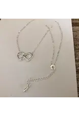 Carol Young Silver English Saddle Stirrup/Petite Necklace