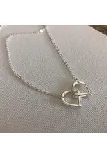 Carol Young Silver English Saddle Stirrup/Petite Necklace