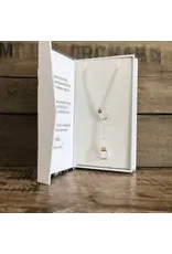 Carol Young Silver Western Saddle Stirrup "Y" Necklace