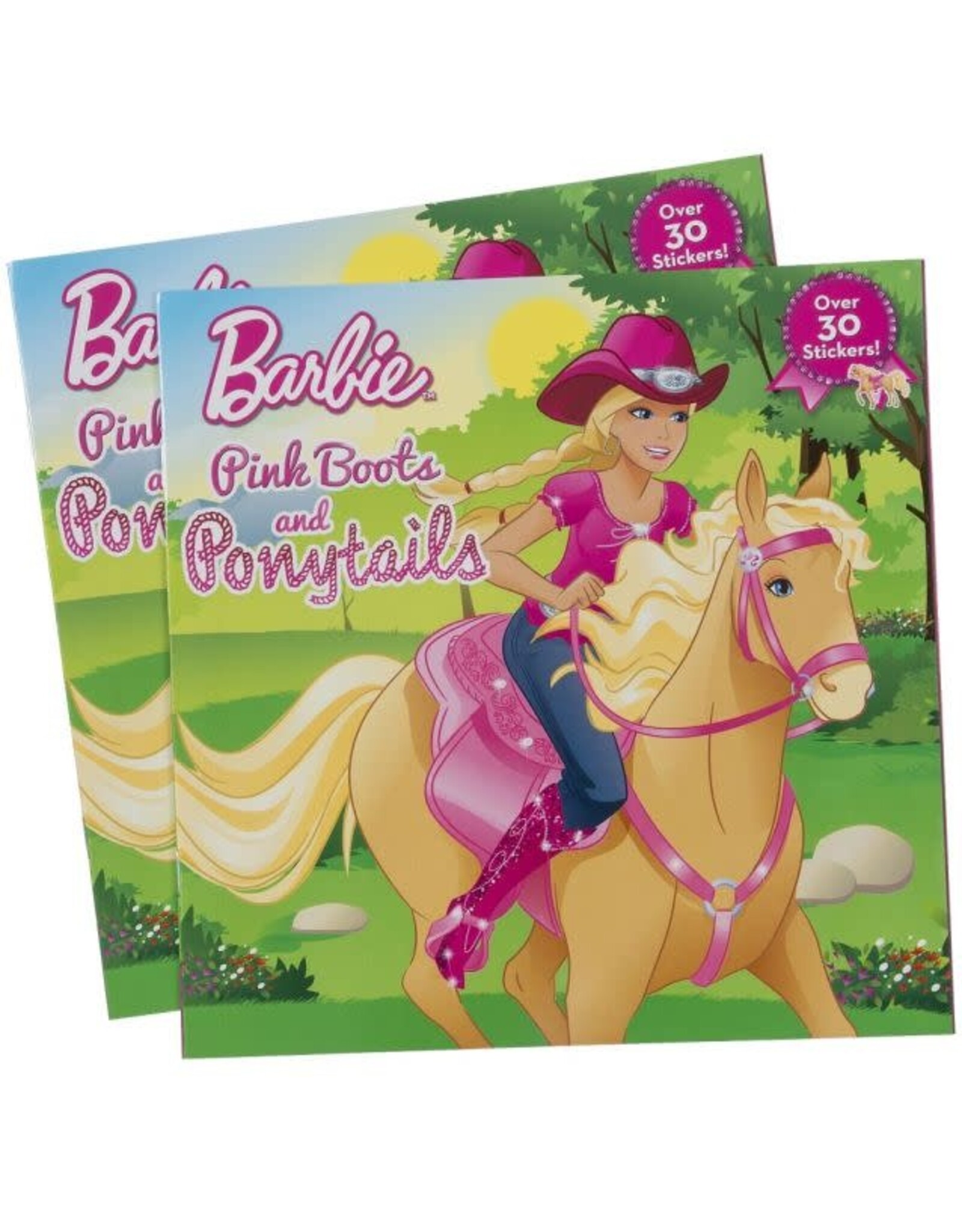 Barbie Ponytails Sticker Book