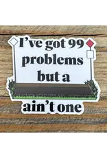 High Point Equestrian Eventer Cross Country Ditch 99 Problems Sticker