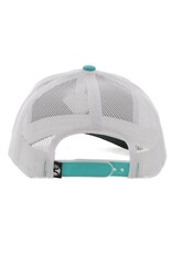 Hooey Brands Hat Rope Like A Girl Turquoise/White