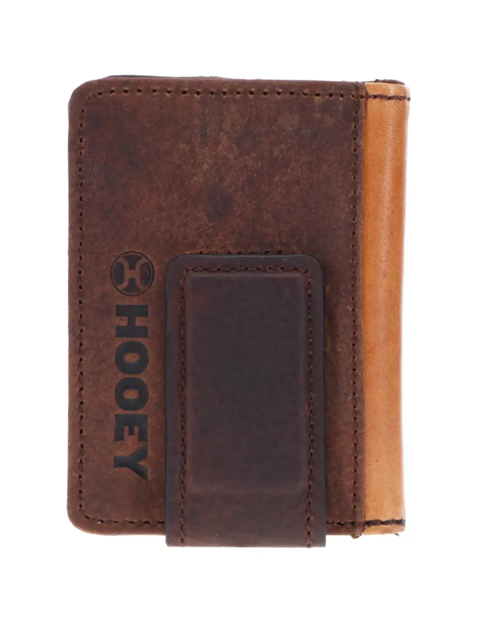 Hooey Brands "Grayson" Hooey Bifold Money Clip Wallet Brown/Tan Wallet