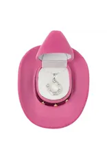 AWST International Horseshoe Pendant Necklace w/Colorful Cowboy Hat Gift Box