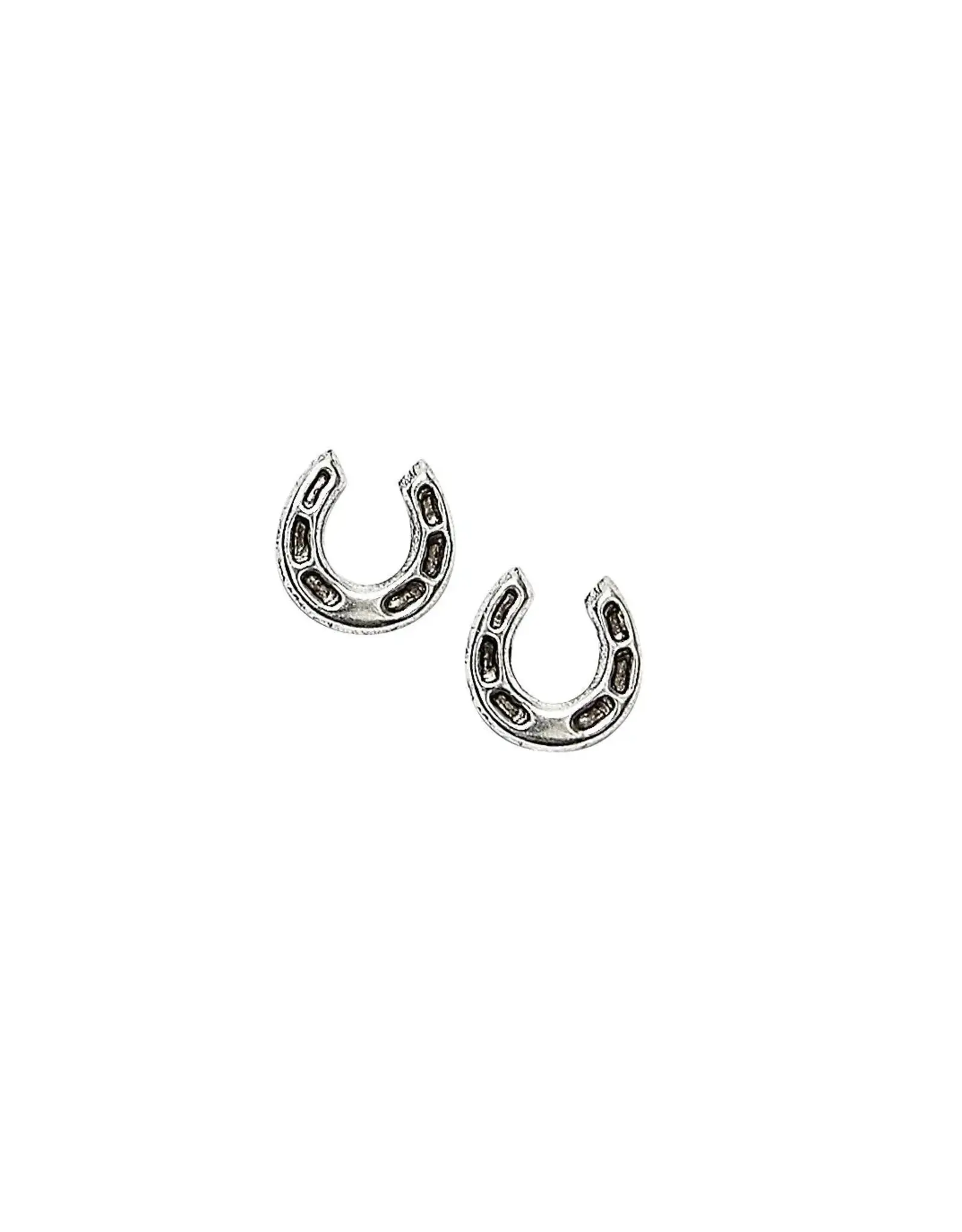 AWST International Sterling Silver Horseshoes Earrings