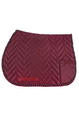 Equine Couture Cindy Pocket Pad All Purpose Wine