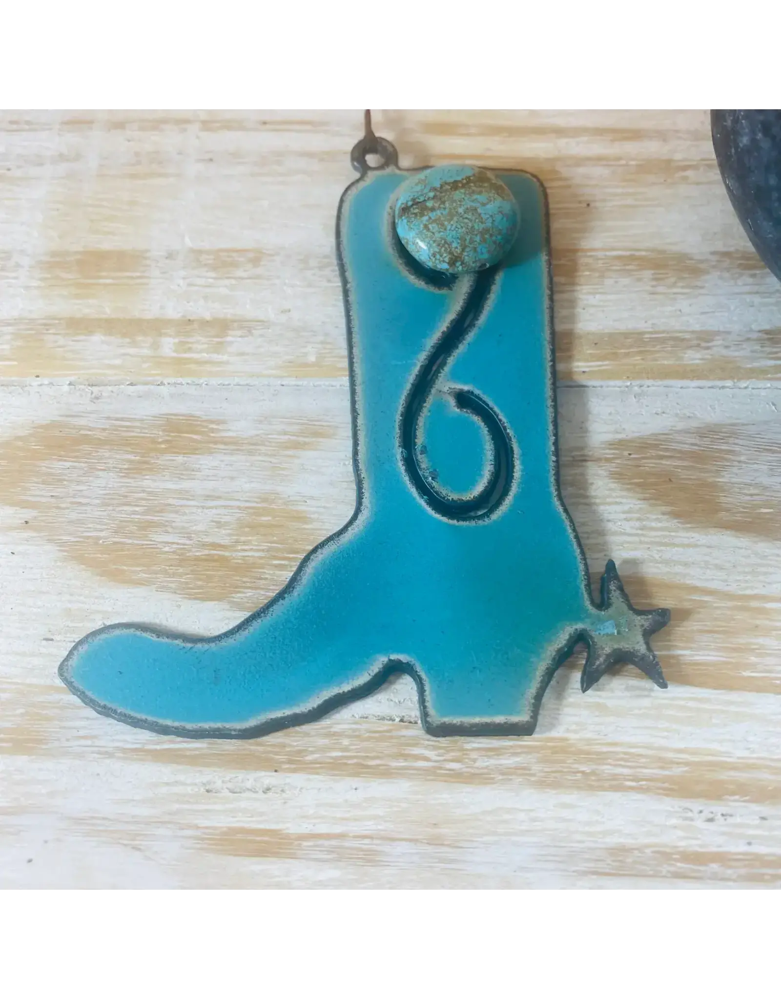 Boot Ornament Souvenirs Turquoise