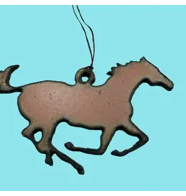 Iron Jewel Horse Ornaments Metal Recycled