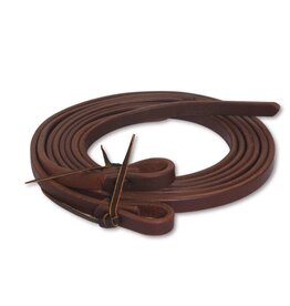 Professionals Choice Ranch Heavy Oil Harness Leather Split Reins 7'