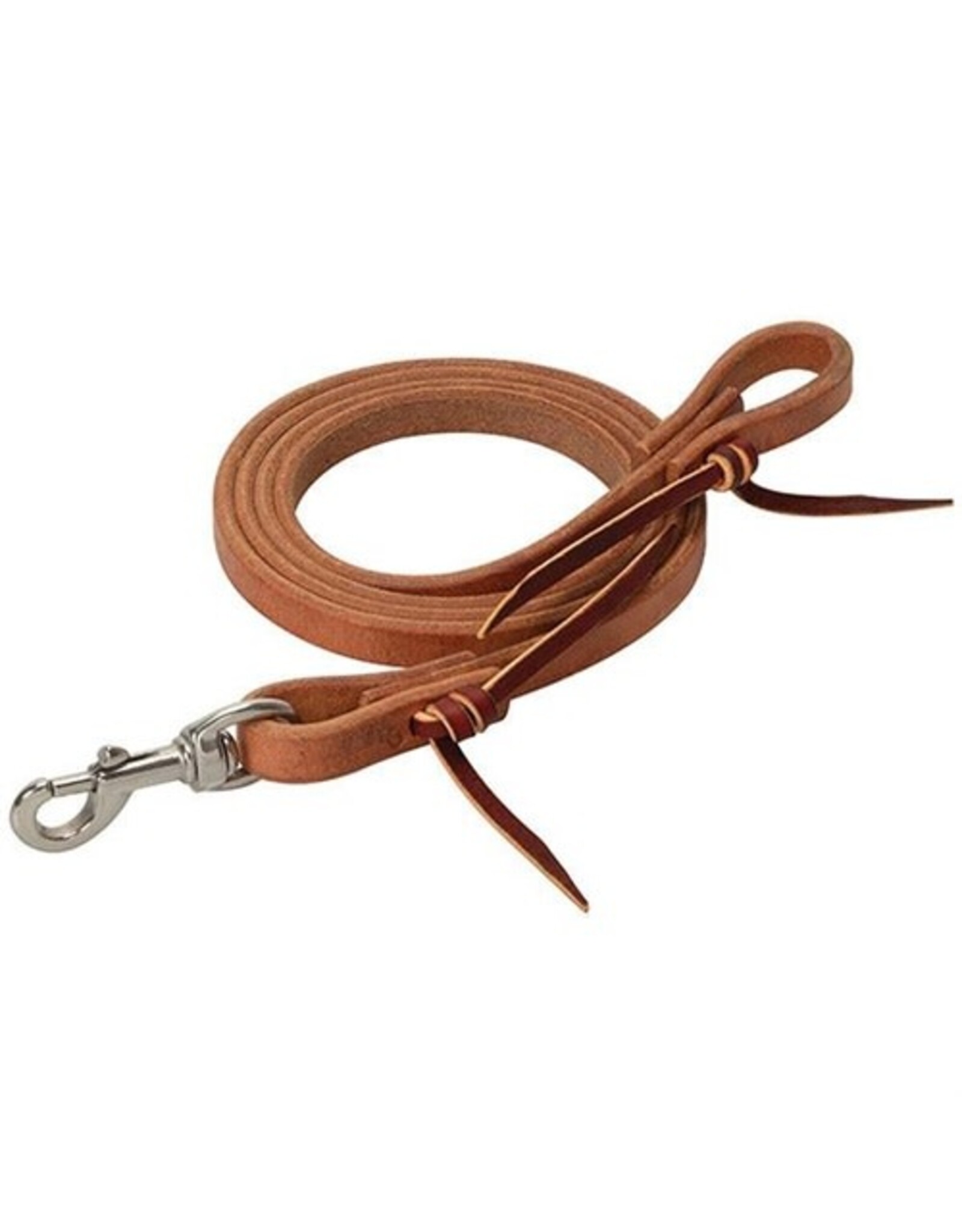 Turquoise Cross Pony Single-Ply Heavy Harness Roper Rein 5/8" x 5-1/2'