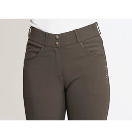 KL Select Gabrielle Breeches Knee Patch  Truffle/Copper