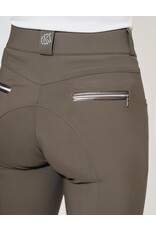 KL Select Gabrielle Breeches Knee Patch  Truffle/Copper